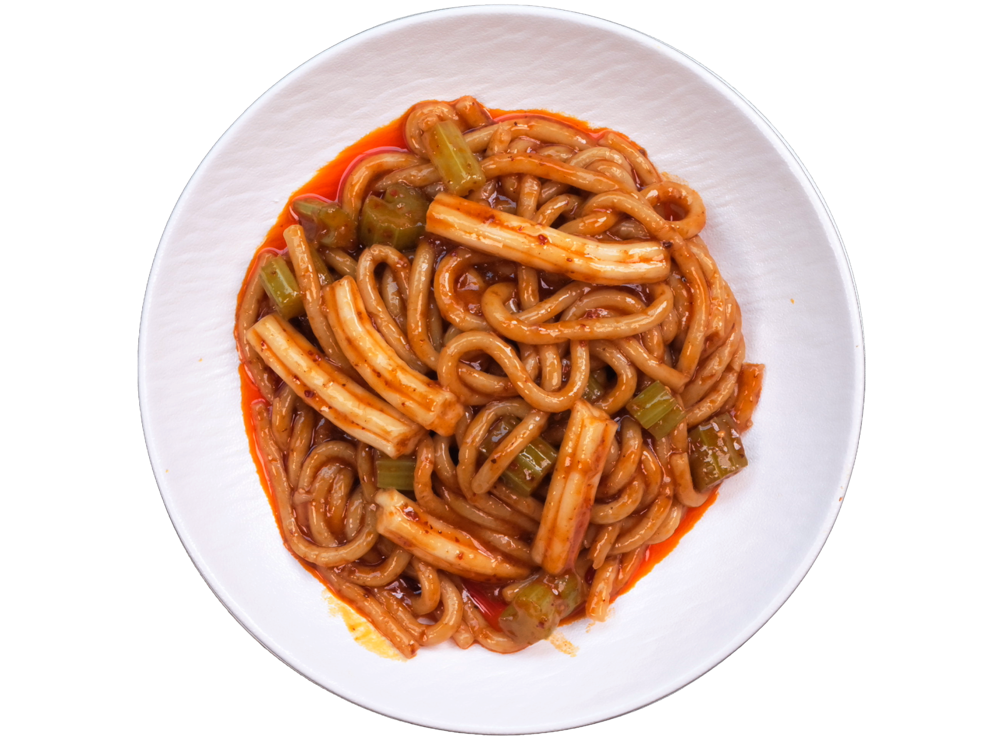素菜炒粉耗子米粉