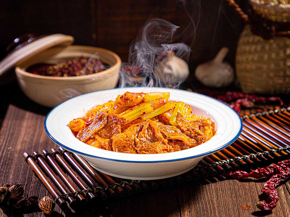 牛肉炒年糕